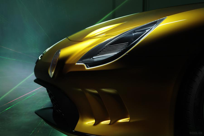 Illustration for article titled This Striking 200-MPH Retro Sports Car Is Brazil's Alpine A108 Reborn